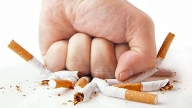 Refus de nicotine comme moyen de restaurer la puissance après 50