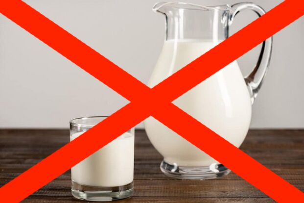 Une interdiction du lait